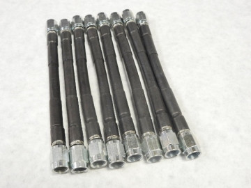 PFST NOZZLE  HOSES 1500 psi  w -4 HOSE  & -3 Swivel Stainless Ends  Straight Female-Female  NITRO OK